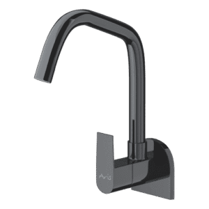 Sink Cock With Extended Swinging Spout (Wall Mounted)