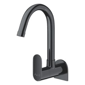 Sink Cock With Regular Swinging Spout (Wall Mounted)