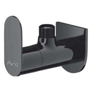 Angular Stop Cock With Wall Flange