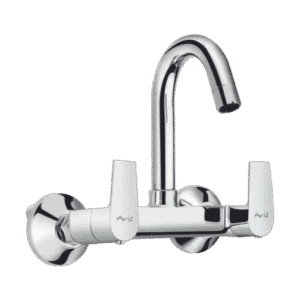 Sink Mixer With Regular Swinging Spout (Wall Mounted)