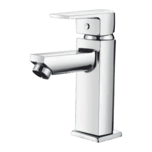 Single Lever Basin Mixer With 450mm Braided Hoses