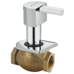 Flush Cock With Adjustable Wall Flange