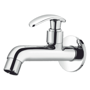 Bib Cock Long Body With Wall Flange