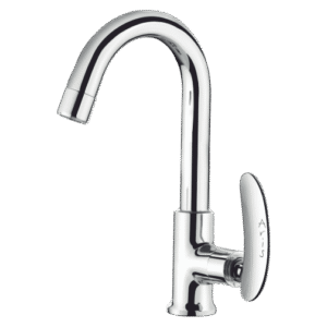 Sink Cock With Regular Swinging Spout (Table Mounted)