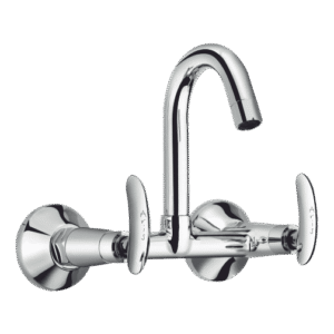 Sink Mixer With Regular Swinging Spout (Wall Mounted)