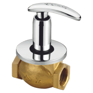 Flush Cock With Adjustable Wall Flange