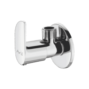 Angular Stop Cock With Wall Flange
