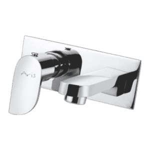 Exposed Part Kit Of Single Concealed Stop Cock With Basic Spout And Wall Flange