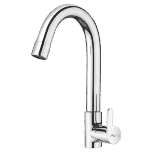 Sink Cock With Regular Swinging Spout (Table Mounted)