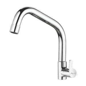 Sink Cock With Extended Swinging Spout (Table Mounted)