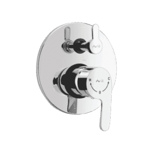 Single Lever Exposed Part Of Diverter