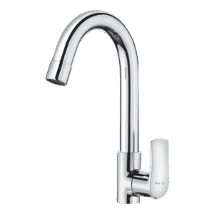 Sink Cock With Regular Swinging Spout (Table Mounted)