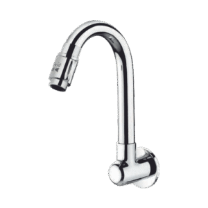 Sink Cock With Regular Swinging Spout