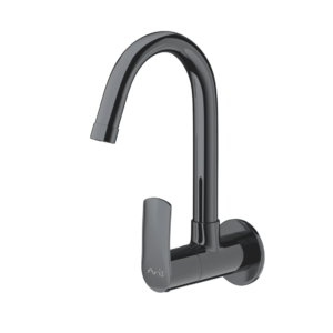 Sink Cock with Regular Swinging Spout (Wall Mounted)