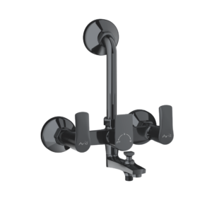 Wall Mixer 3 in 1 with Wall Bend for Arrangement of Telephonic & Overhead Shower