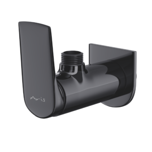 Angular Stop Cock With Wall Flange