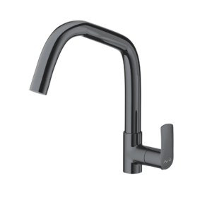 Sink Cock with Extended Swinging Spout