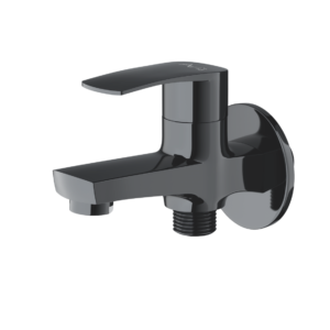 2 - Way Bib Cock with Wall Flange