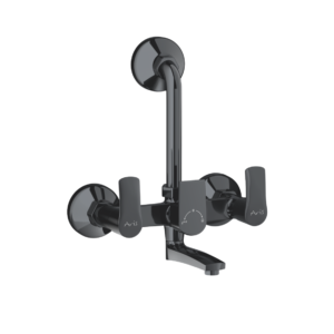 Wall Mixer Telephonic with Wall Bend for arrangement of Overhead Shower