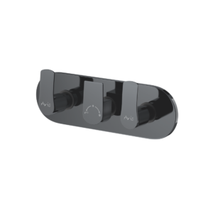Exposed Part Kit of Concealed Mixer with Wall Flange